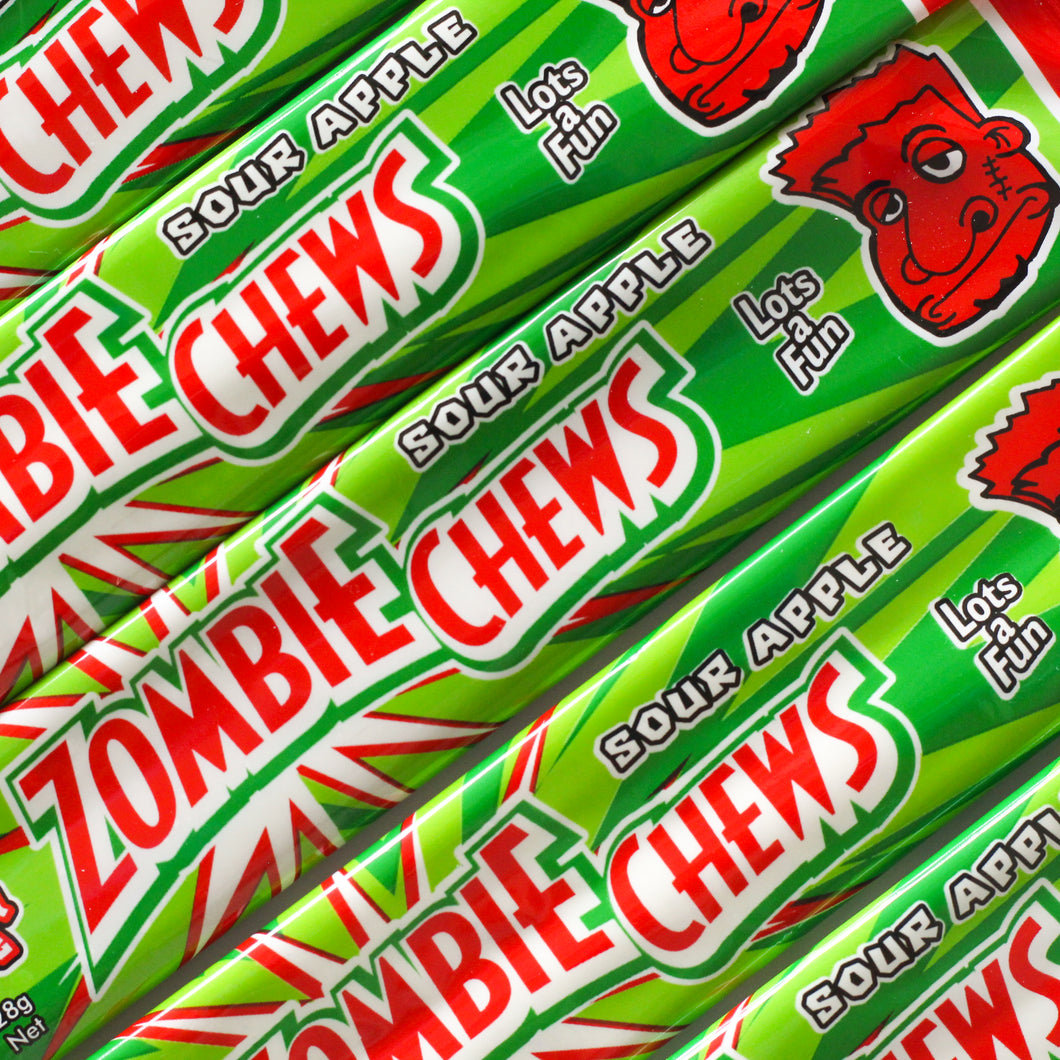 Sour Apple Zombie Chews